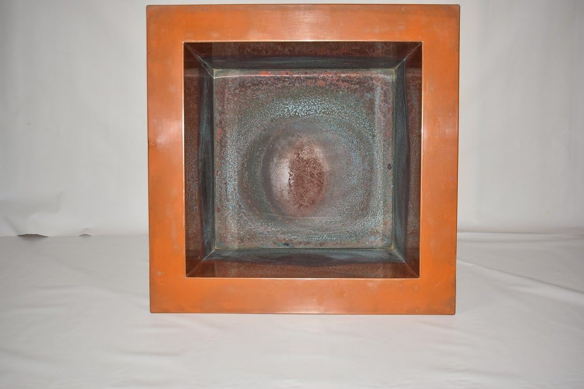 炉壇　銅製（茶道具） 茶道具 銅炉壇 炉壇の設置 秀峰堂製