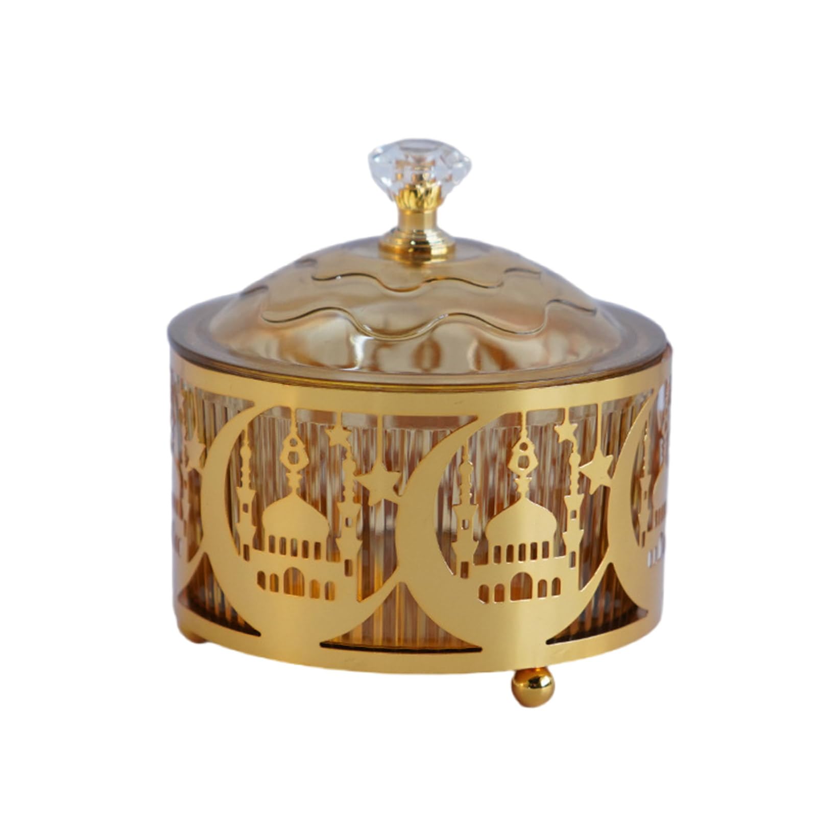 Elnwnnkc Beautifully Eid Celebration Candy Tray Festival Candy Suitable for Parties and Family Dinners Easy to Clean Easy to Clean Holders