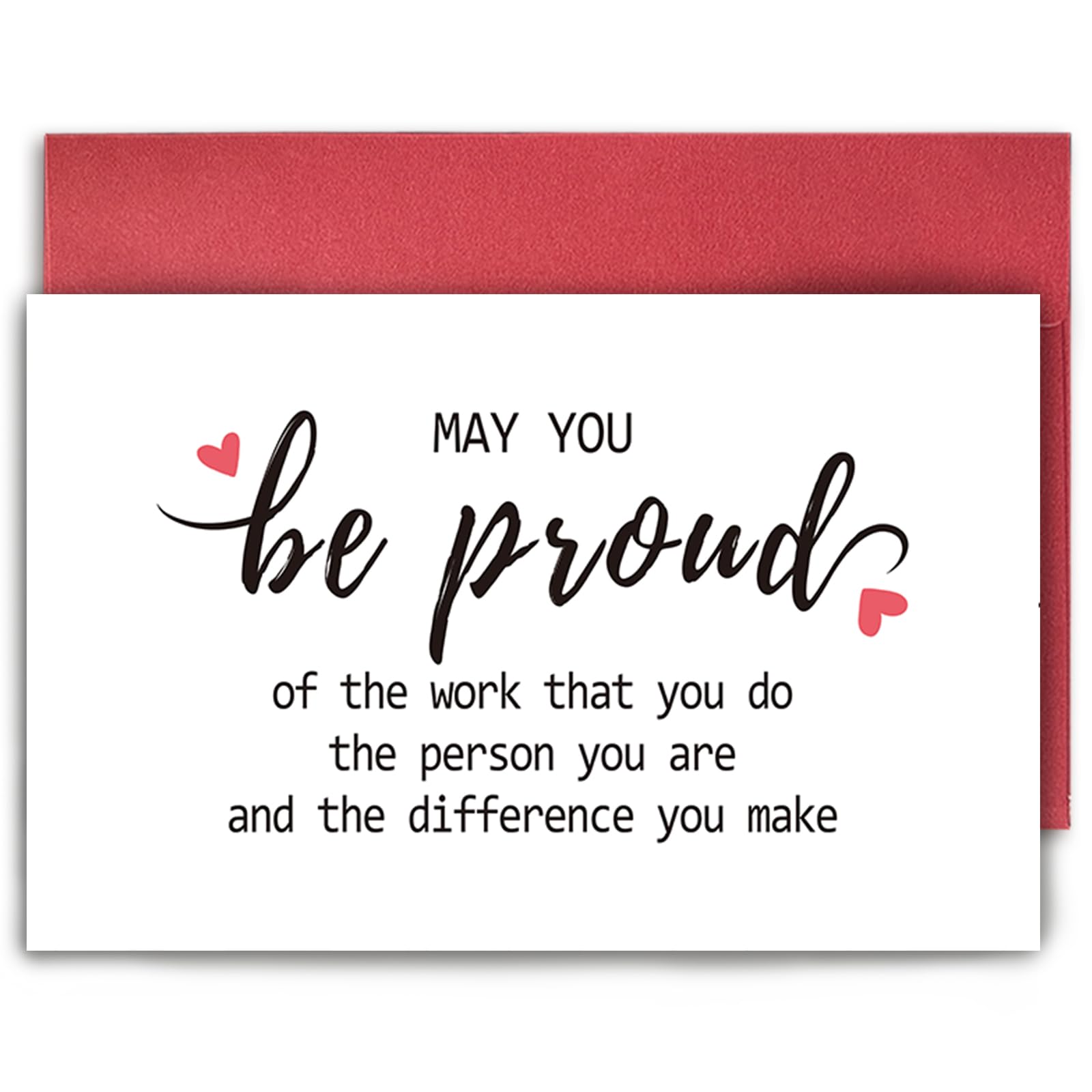 SuperShunhu Funny Appreciation Card for Him, Her, Boss, Teacher - Proud & Encouragement Card