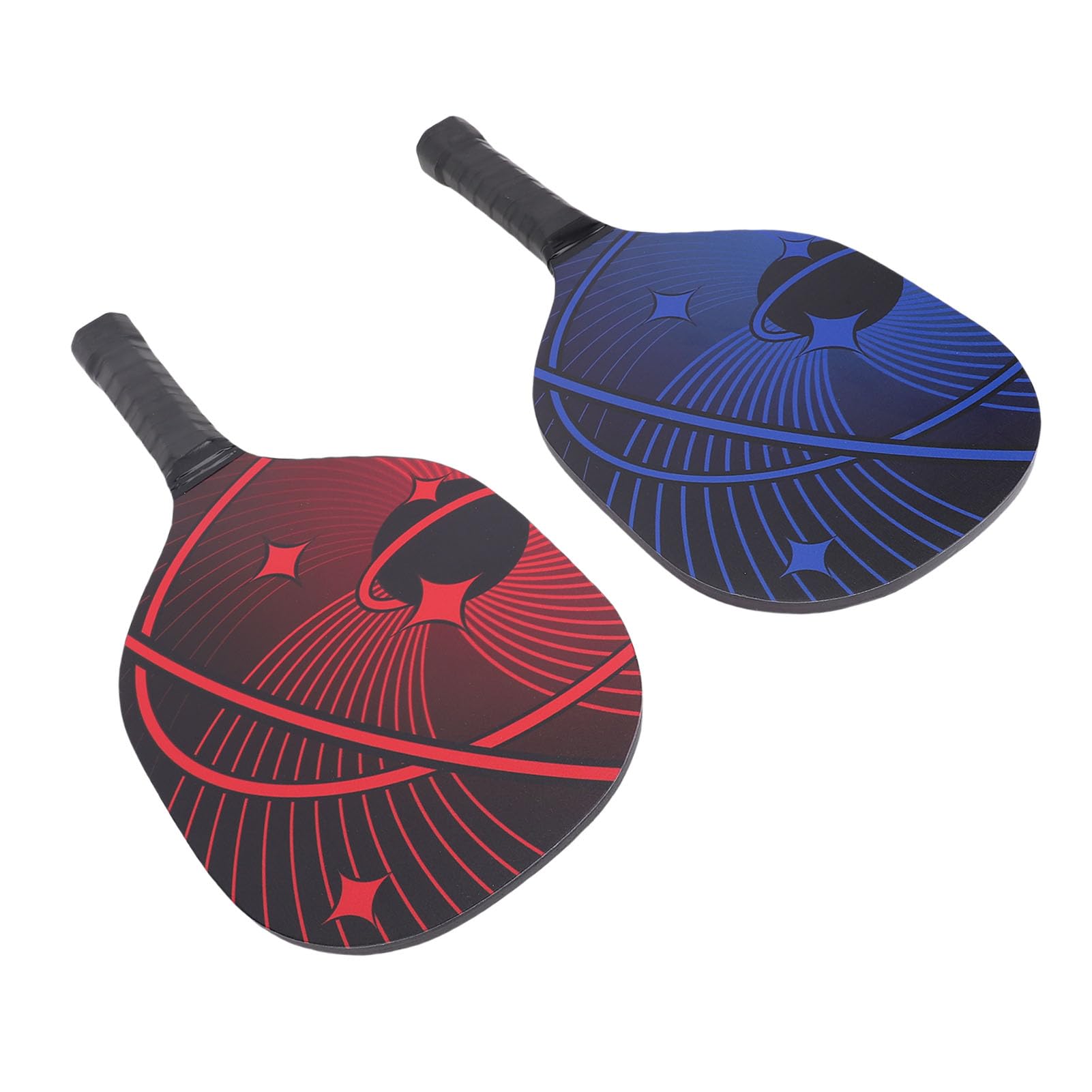 Cocoarm Racchette Pickleball in Fibra di Carbonio, Set da 4 Pagaie con 4 | Costruzione Termoformata, Punto Dolce Ampliato, Bordi con Schiuma, Assorbimento Vibrazioni, Custodia inclusa.