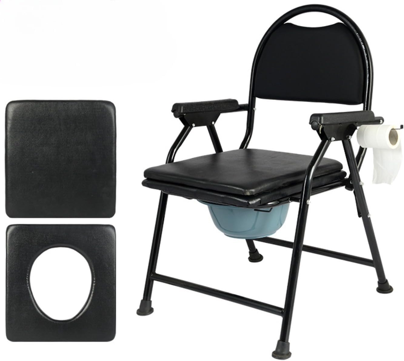 新品・未使用 p!nto ピント 座椅子 ネイビー 座るだけで体がピンと