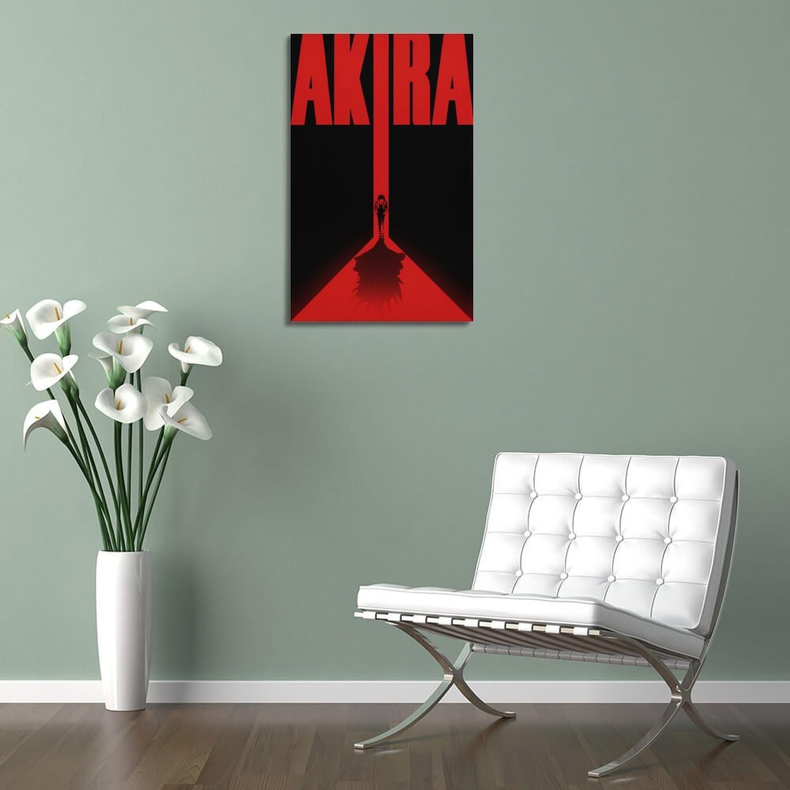 2D Plat, Een Frameloos Modern Abstract Vrouwenportret Canvas Kunst, Grootformaat Ongelijst Canvas Poster voor Woonkamer en Slaapkamer Decoratie