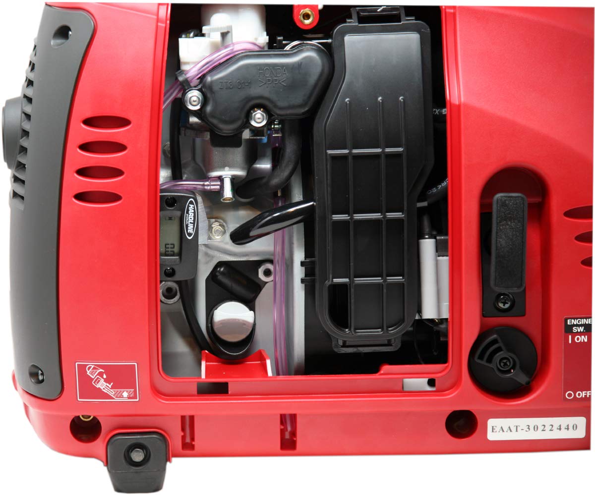 Hardline Products Hour/Tach Meter and mounting Bracket for The Honda EU1000i, EU2000I & Eu2200Ic Generators - HR-8061-2w/HRMM-5G