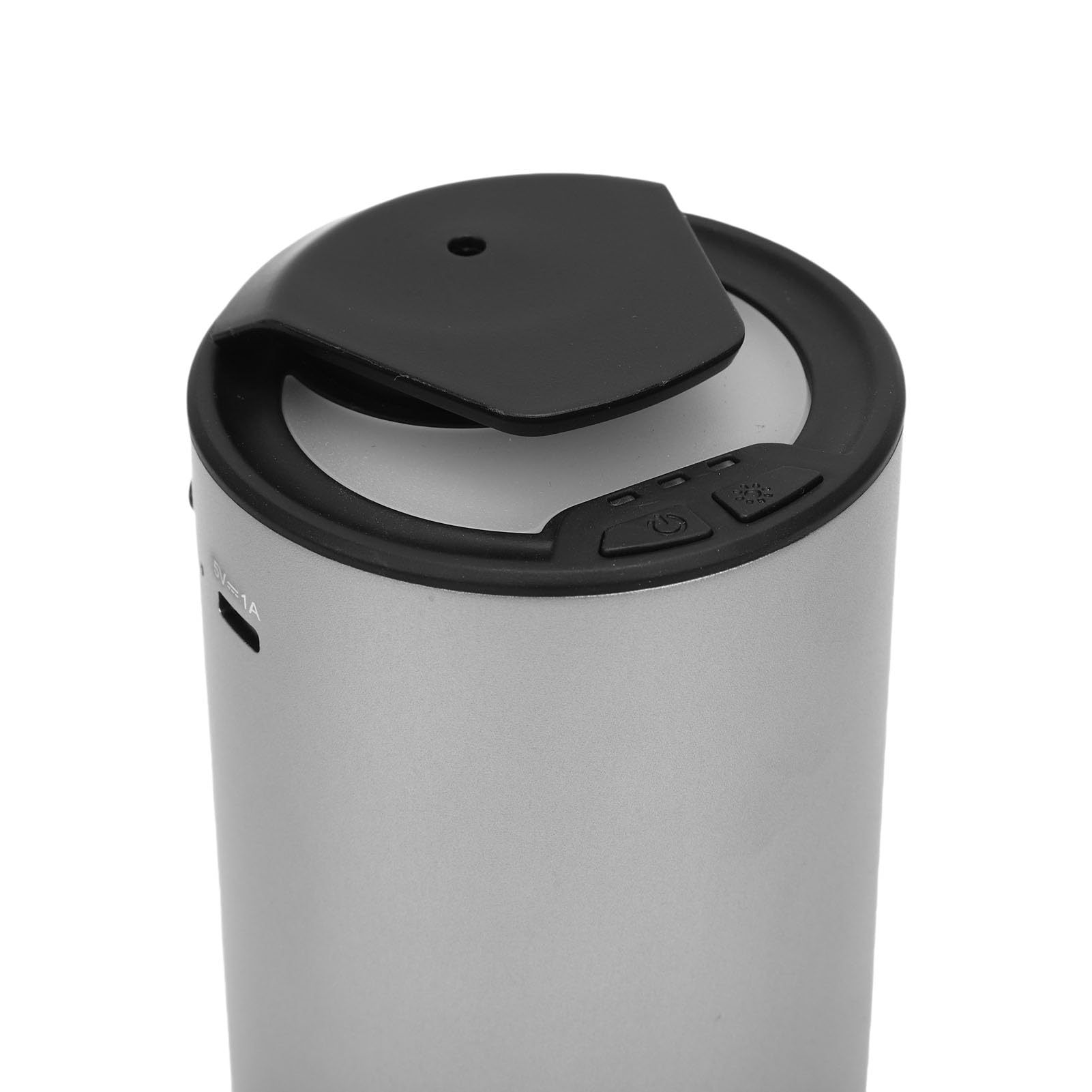 TOPINCN Difusor de Aceites Esenciales, Difusor de Aromaterapia Portátil sin Agua con Funcionamiento Ultrasilencioso, Mini para Uso en el Dormitorio y la Oficina del Coche (Ti Plata)