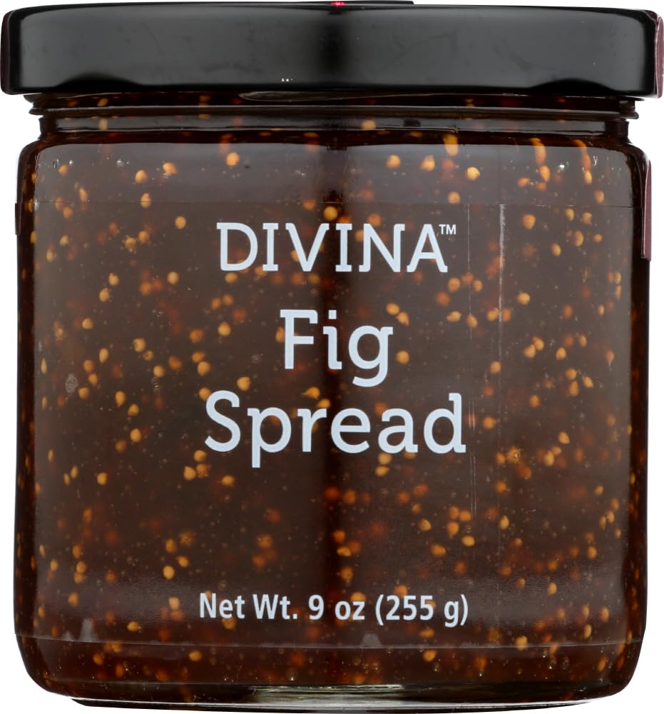 Divina Natural Fig Spread, 9 oz (Case of 12)