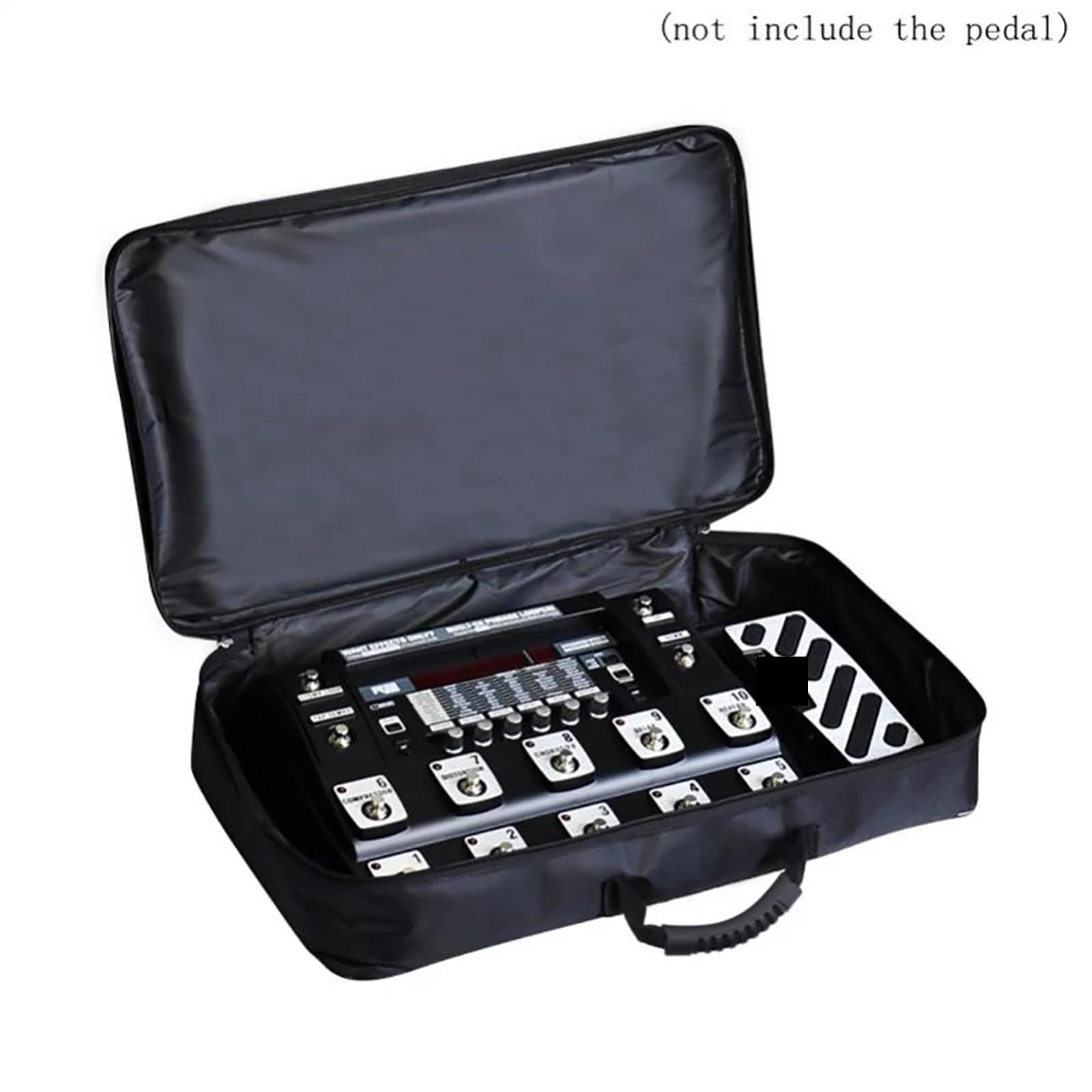 Bolsa for tablero de Pedal efectos guitarra portátil Universal, funda suave, bolsa for Para Pedales De Guitarra(58x33x10cm)
