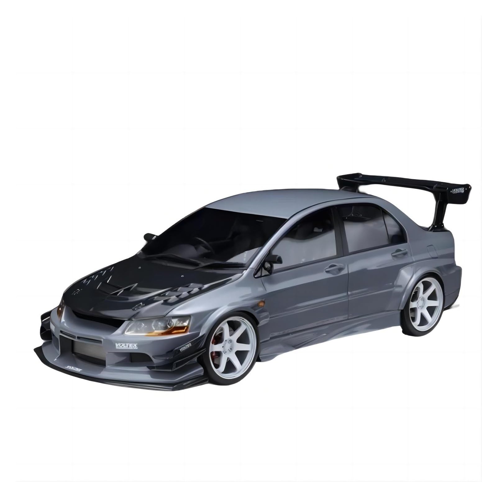 1 18 Per Lancer EVO IX JDM Simulazione Edizione Limitata Resina Metallo Modello Di Auto Statica Regalo Giocattolo