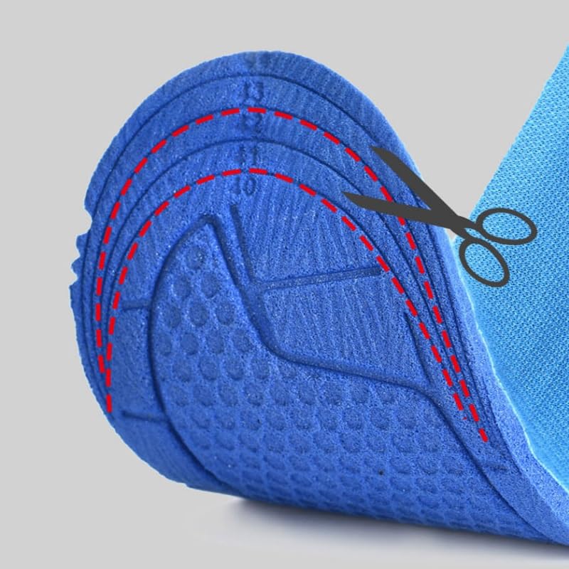 Plantilla Mejorada en Forma de U de Alta Elasticidad for otoño e Invierno, cómoda Plantilla de Baloncesto Transpirable con amortiguación(46)