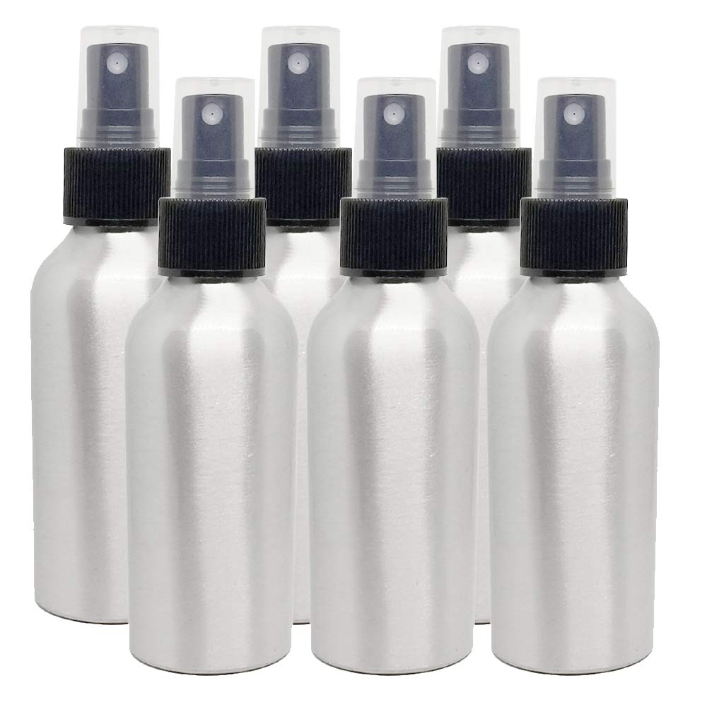 Amazon Com 4 Fl Oz Aluminum Bottle With Black Fine Mist Spray Cap 6 Pack Beauty Amazon Com 4 Fl Oz Aluminum Bottle With Black Fine Mist Spray Cap 6 Pack Beauty