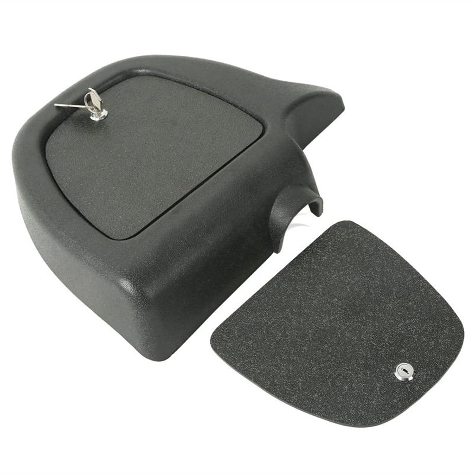 Portes De Boîte À Gants Verrouillables pour Carénage Inférieur De Moto ABS pour Harley Davidson Touring Electra Street Glide Road King 2005-2010 2011 2012 2013
