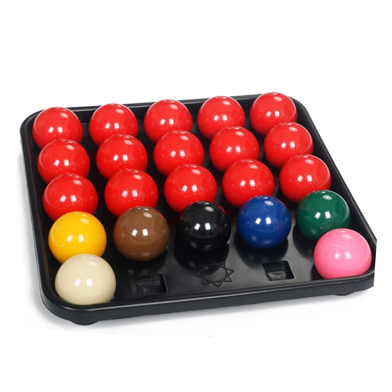 balacoo Billiard Ball Rack Set Pool Table Accessory Snooker Ball Tray Carrying Tray