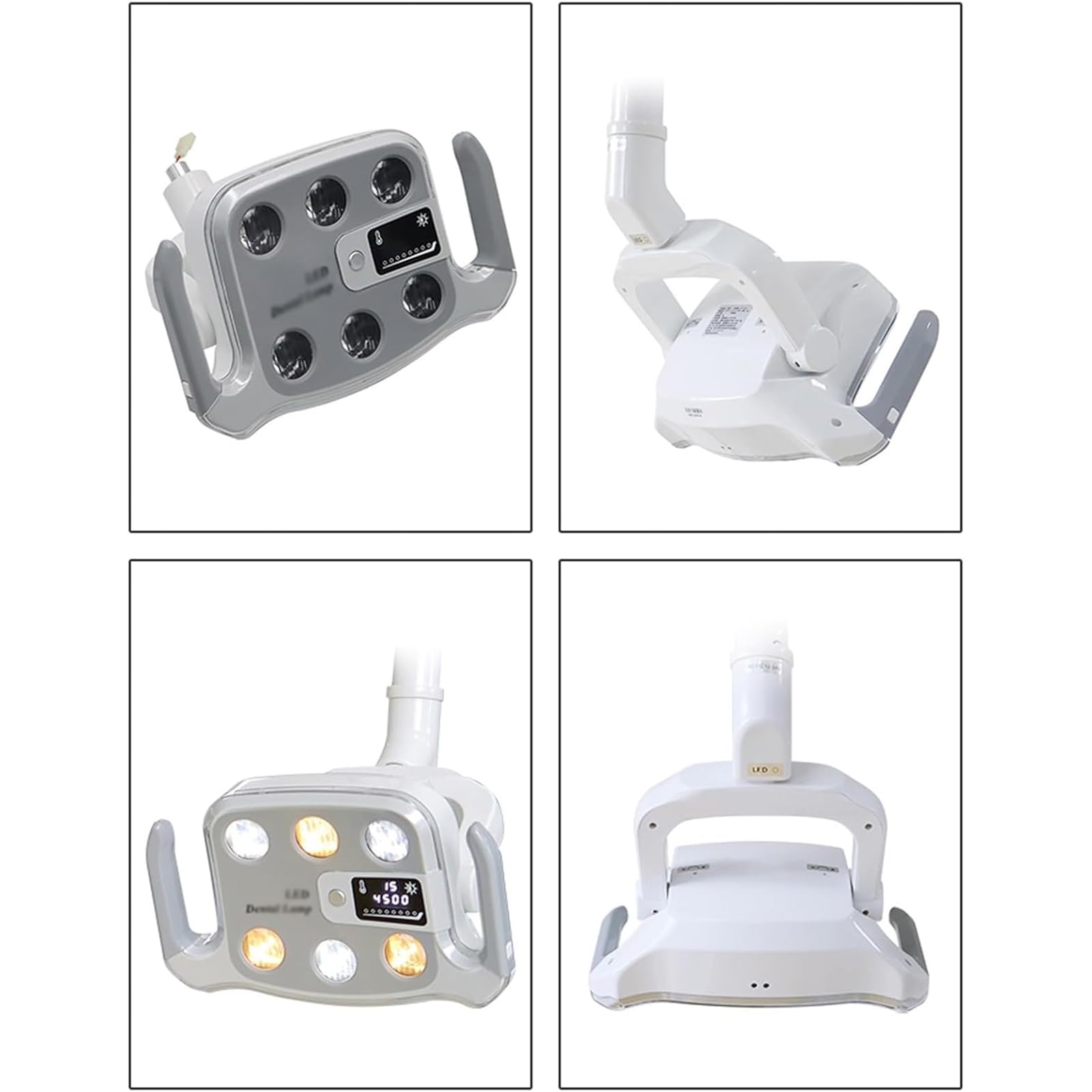 LED-Untersuchungsleuchte, 9-W-Operationsleuchte Mit 6 LEDs, Farbtemperatur 3500–5500 K Einstellbar, 22-mm-Anschluss, Für Gynäkologie, Hals-Nasen-Ohren-Heilkunde
