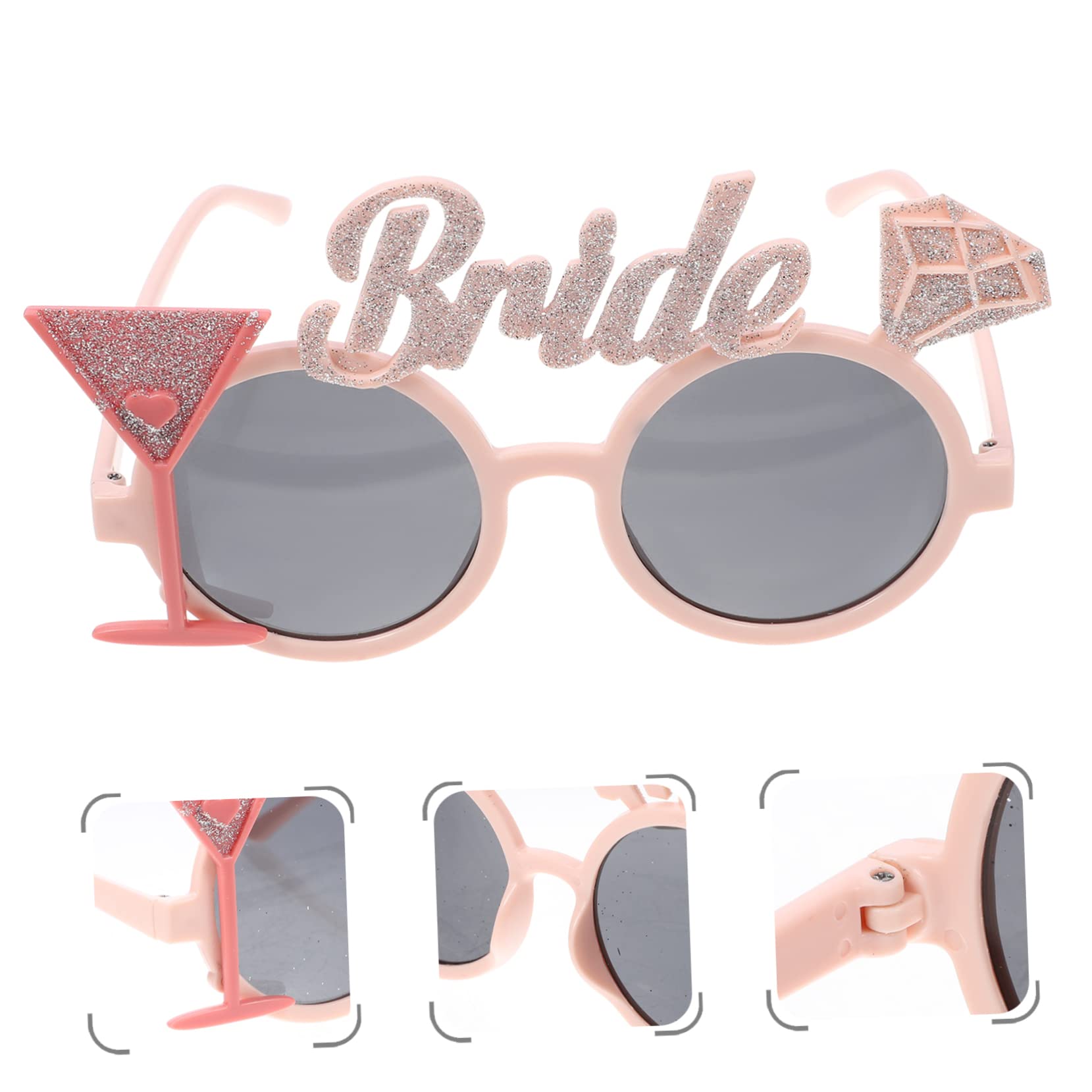 SOIMISS 12stücke Bachelorette Brille Teiliges Für Junggesellinnenabschied Hochzeit Deko Accessoires Leichte Und Tragbare Sonnenbrillen Für Braut Und Gäste Trendige Partybrille Für
