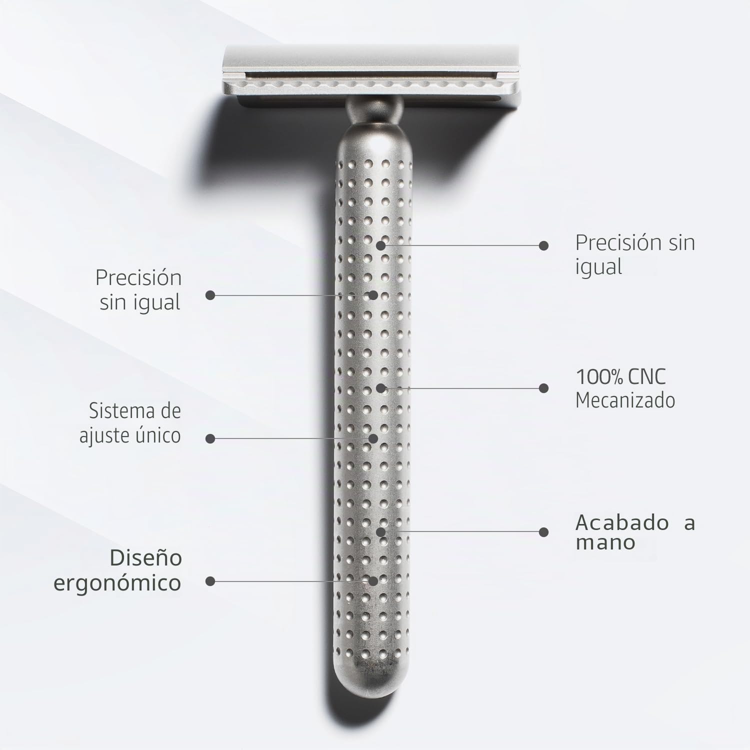 Tatara Masamune Double Edge Safety Razor | Acero inoxidable | Eco-friendly | Premium (Mate, Closed Comb)