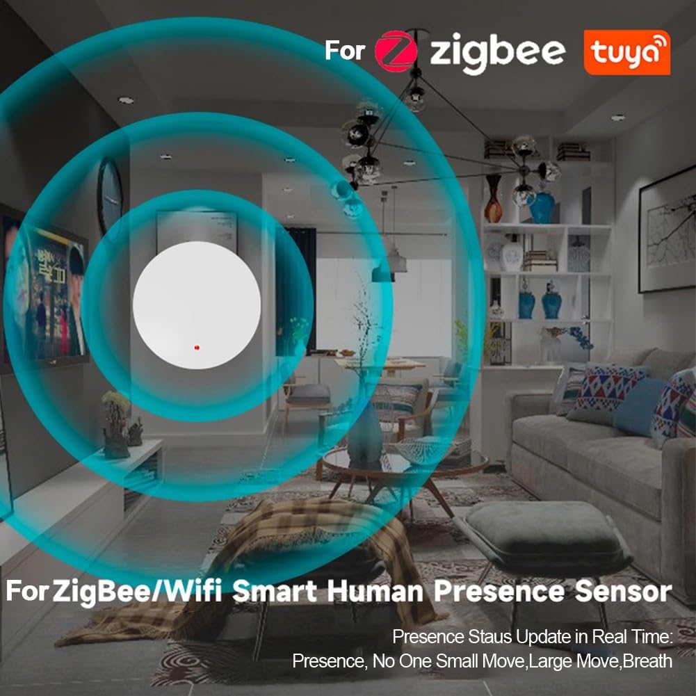 Sensor de presencia humana, para Tuya Wifi/FOR para ZIGBEE Detector de haz de presencia humana Persona enlace inteligente (wifi)