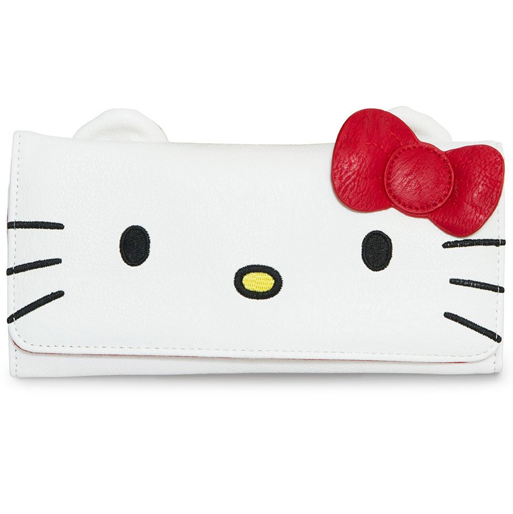 【loungefly】Hello Kitty Classic Face ウォレット Hello Kitty x Loungefly Classic Face Bifold Wallet
