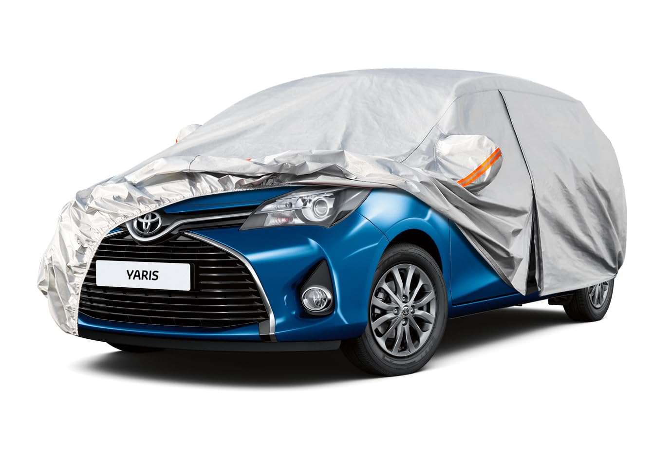 Kayme Funda Coche Exterior, Compatibles con Audi A5 (2009-2025), Cubierta para Coche Impermeable Transpirable Anti-UV Antipolvo de 6 Capas, Cubre Coche con Cremallera y Forro de Algodón. — view 8