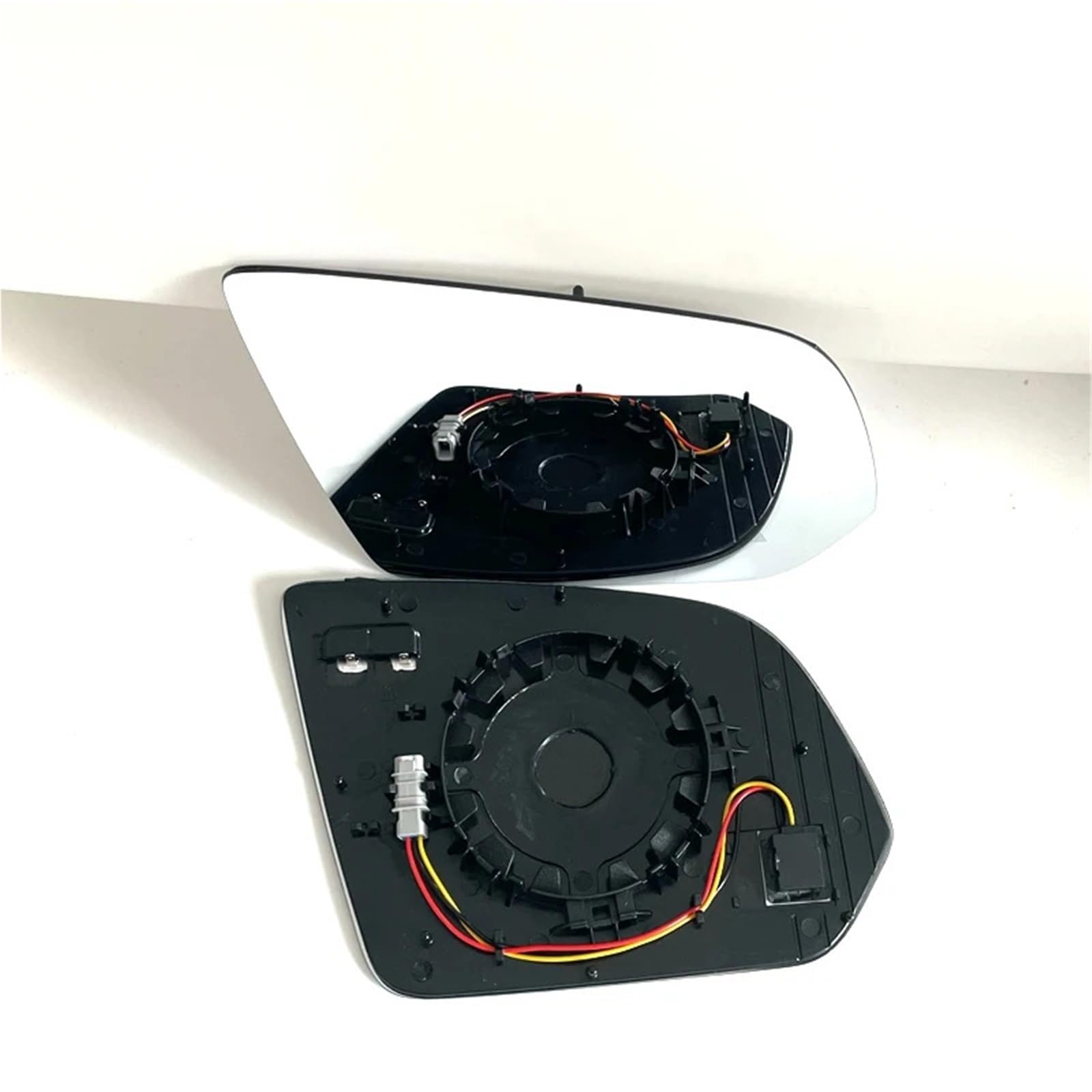 Car Warning Blind Spot Heated Mirror Glass Fit For Mercedes-Benz V Class Vito W447 2015 2016 2017 2018 2019 2020 2021 2022 2023(Left and right)