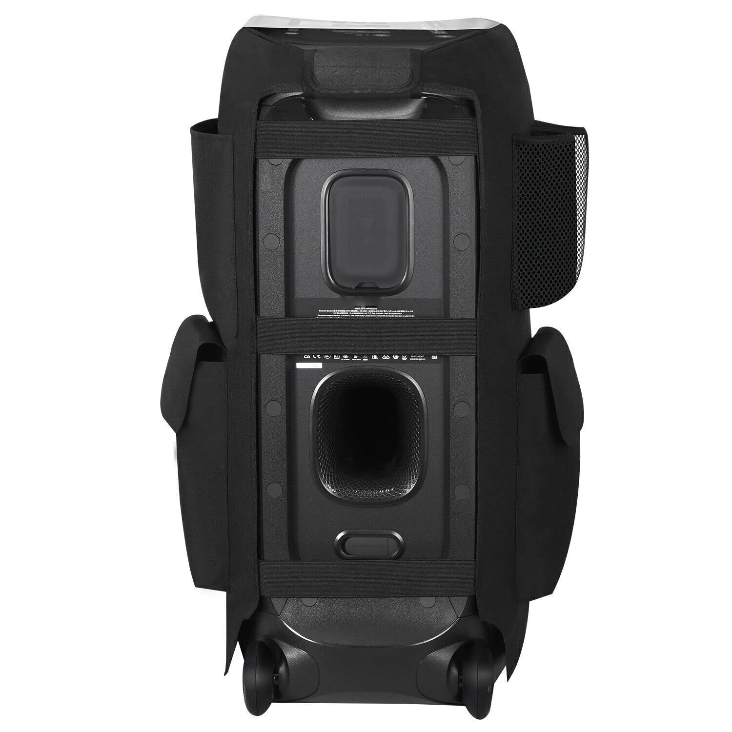 Zwarte stofkap voor JBL Partybox 310 Bluetooth-luidspreker