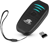 Vista 10 de ScanAvenger Escáner de código de barras Bluetooth portátil mini inalámbrico: escáneres manuales - Pistola de escaneo 1D inalámbrica y recargable