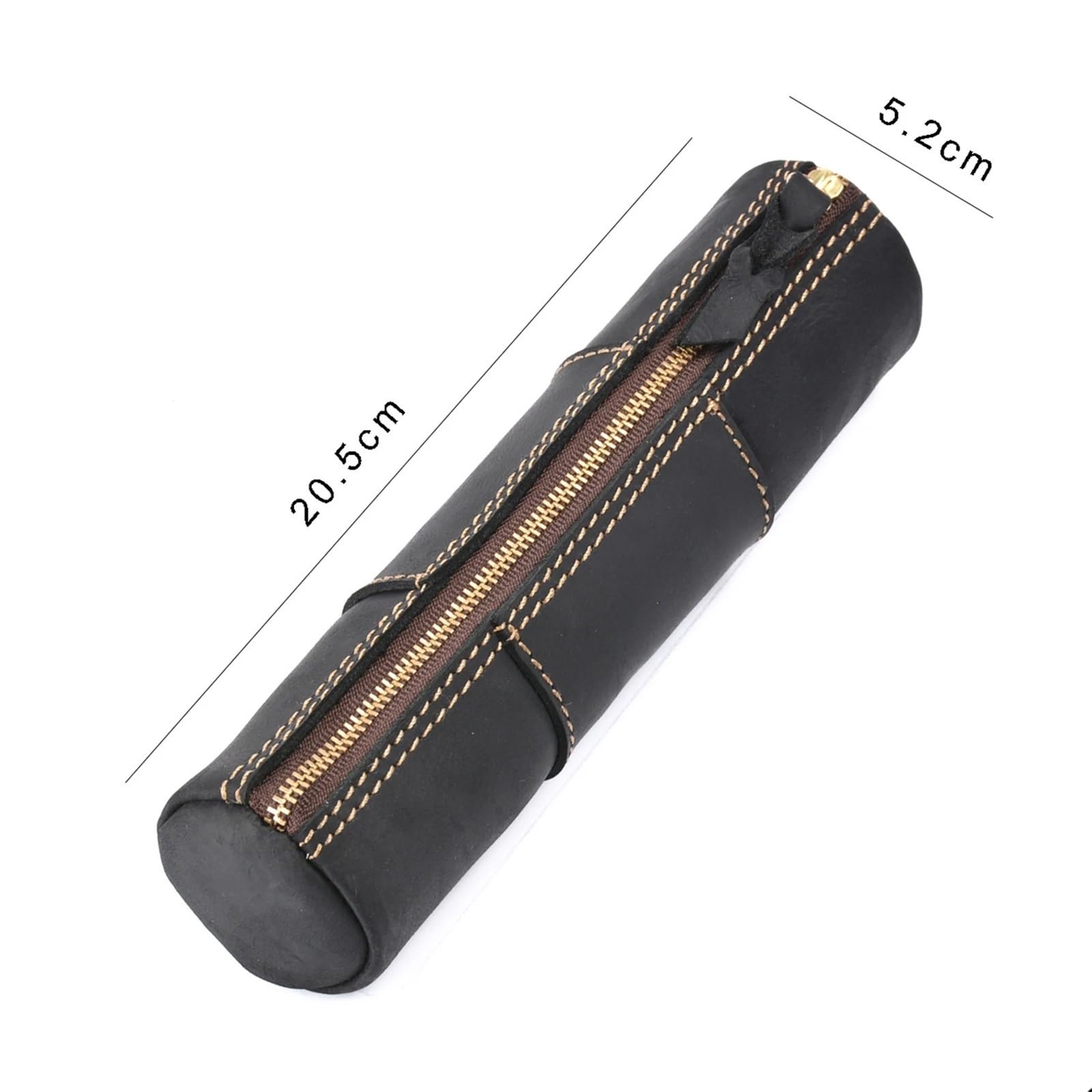 Astuccio in pelle con cerniera