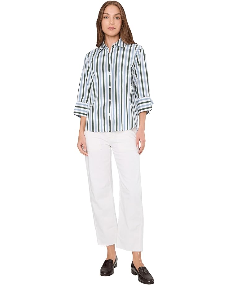 Madewell Y Neck Shirt With Adjustable Sleeve - #2 of 5