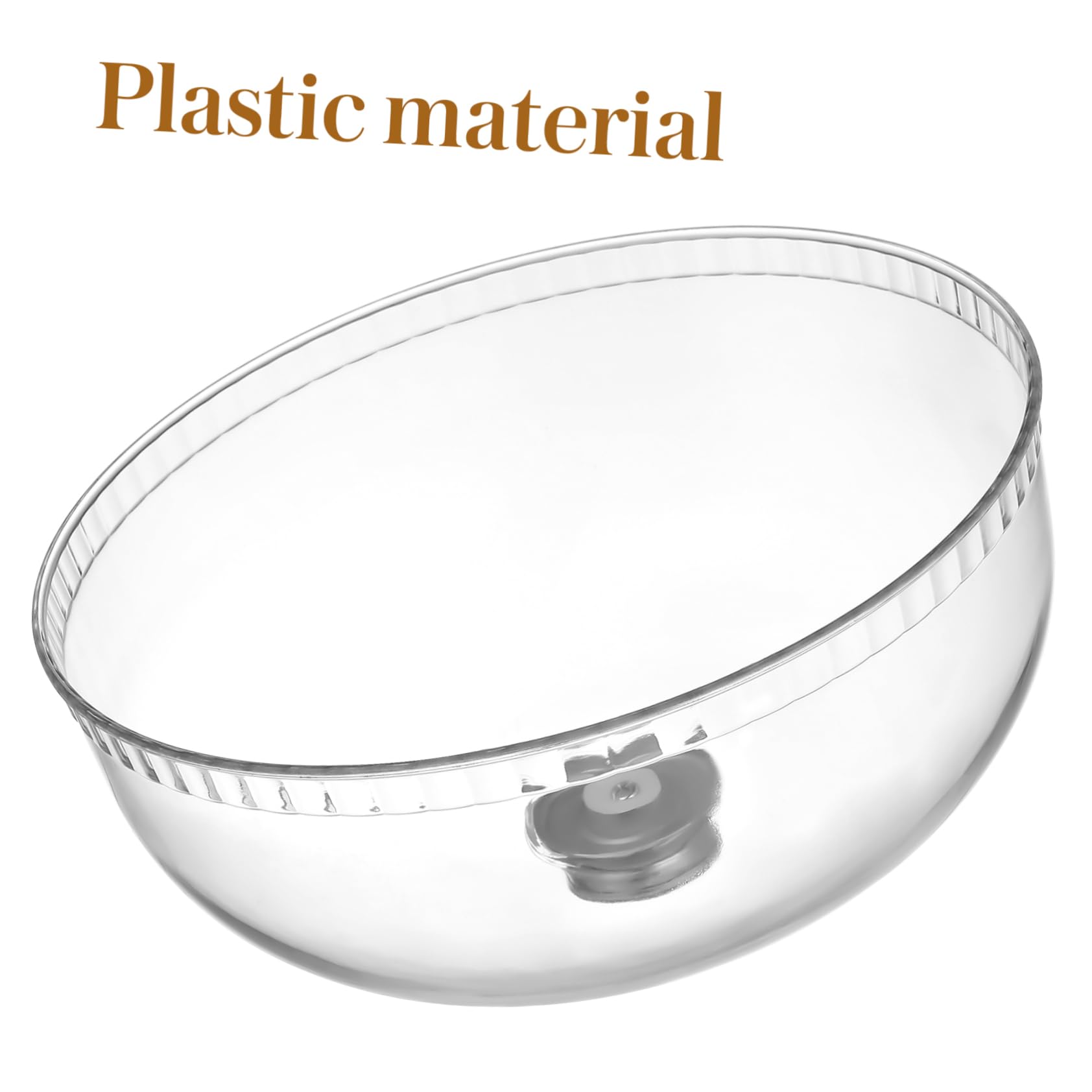 Cabilock Copertura Trasparente da 25x10 Cm per Torta in Plastica Copertura Alimentare Cupola Protettiva Pratico Copri Torta per Alimenti per Snack e Dessert per Casa e Ristorazione