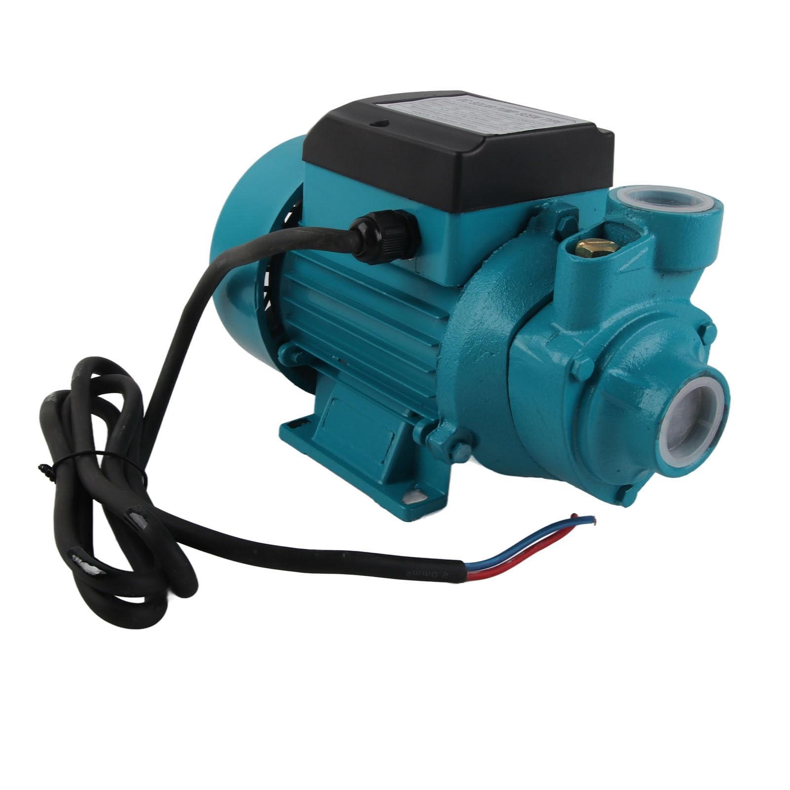 Hyuduo Pompa DC Solare Portatile, Ottone in Acciaio Inossidabile, Prevalenza da 25 M, Portata 1,5 M3/H, Ideale per l'irrigazione di Terreni Agricoli e Fontane da Prato