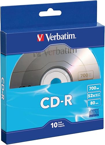 Verbatim 97955CD-R 700MB 10PK Verbatim 97955CD-R 700MB 10PK