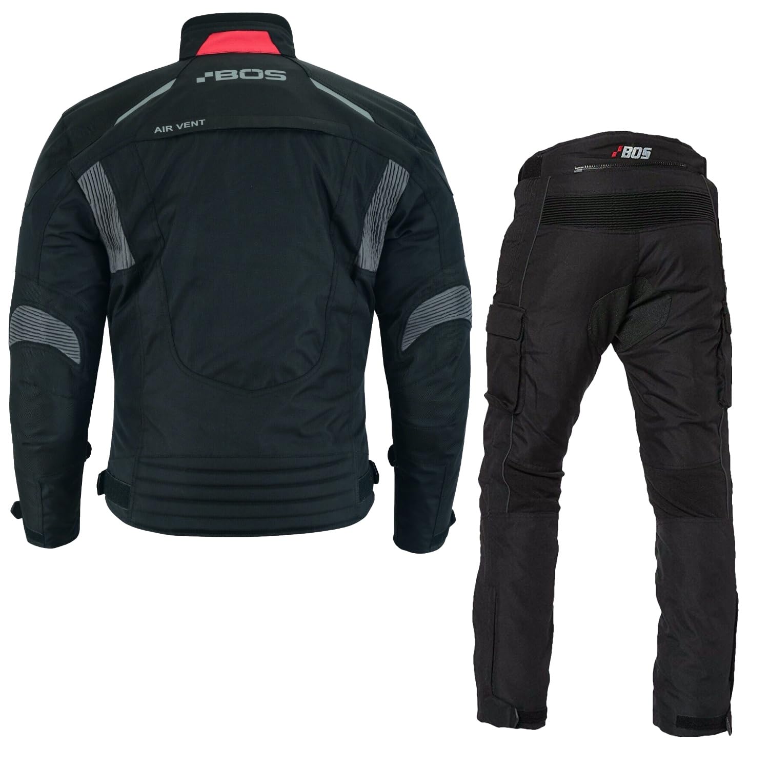 Motorradkombi Herren 2-Teiler – Robuste Textil Motorradjacke und Hose mit Schutz,Motorradkombi Textil 2-Teilig,Motorrad Textilkombi Herren,