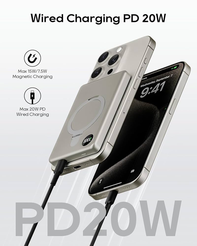 Amazon.com: Anyzoo for MagSafe Battery Pack, 10000mAh