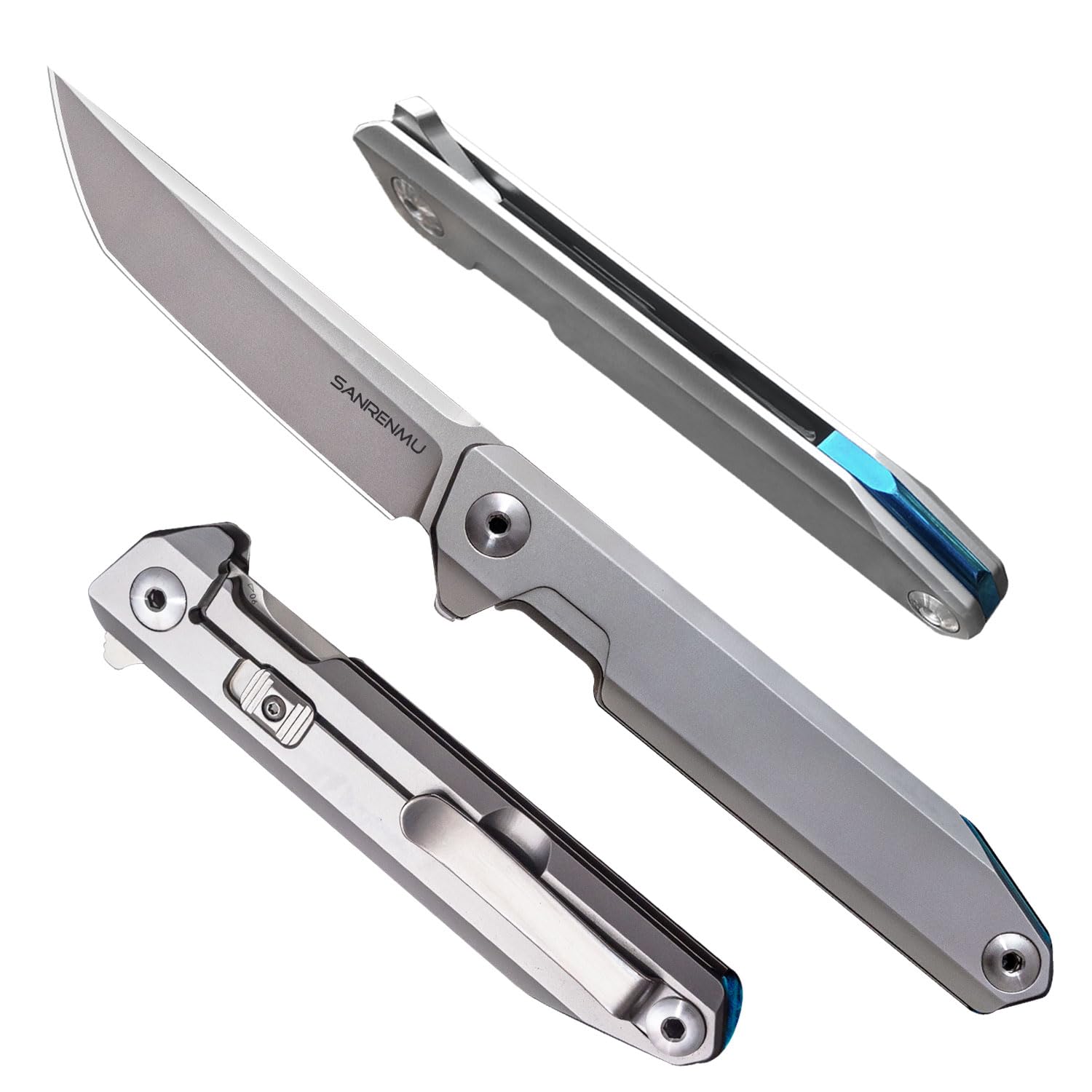 Amazon.com : SANRENMU 1161 Pocket Folding Knife 14C28N Outdoor