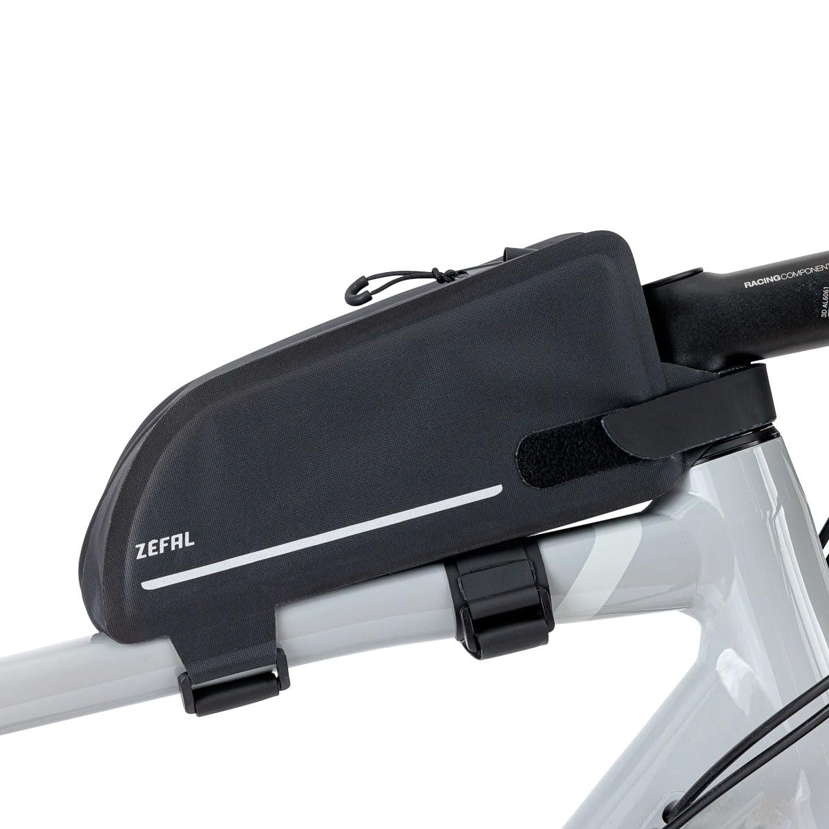 ZEFAL Z Adventure T1 Rahmentasche Fahrrad, Horizontale Schlauchtasche, wasserdicht und leicht, Zubehör für Fahrrad, Rennrad, MTB und Gravel – Kapazität 1 l – 150g, Schwarz