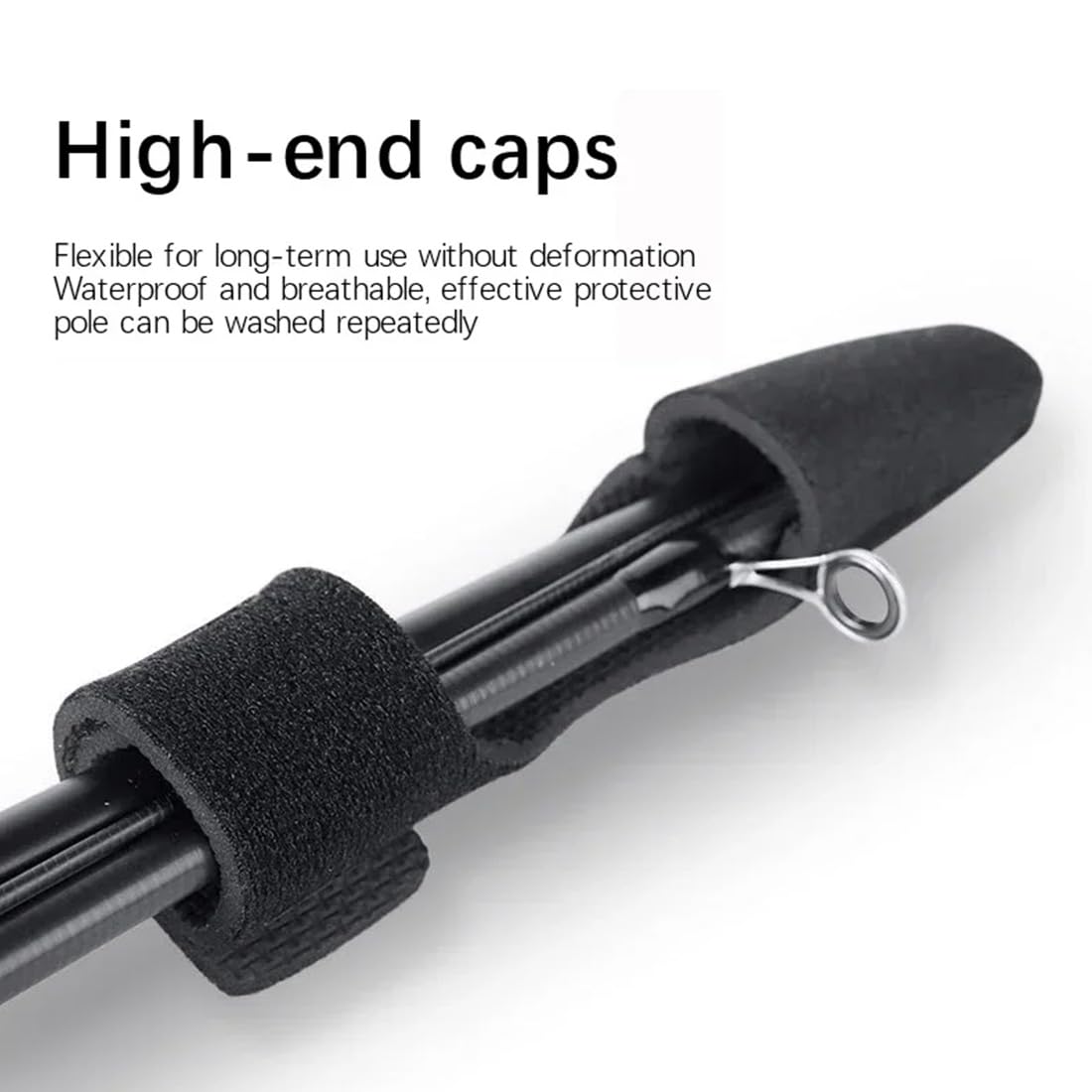 Cintas Caña De Pescar, Correa Caña De Pescar, Estuche Protector, Accesorios Pesca Elásticos