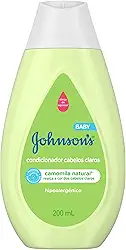 Condicionador Para Bebê Johnson's Baby Para Cabelos Claros, 200ml