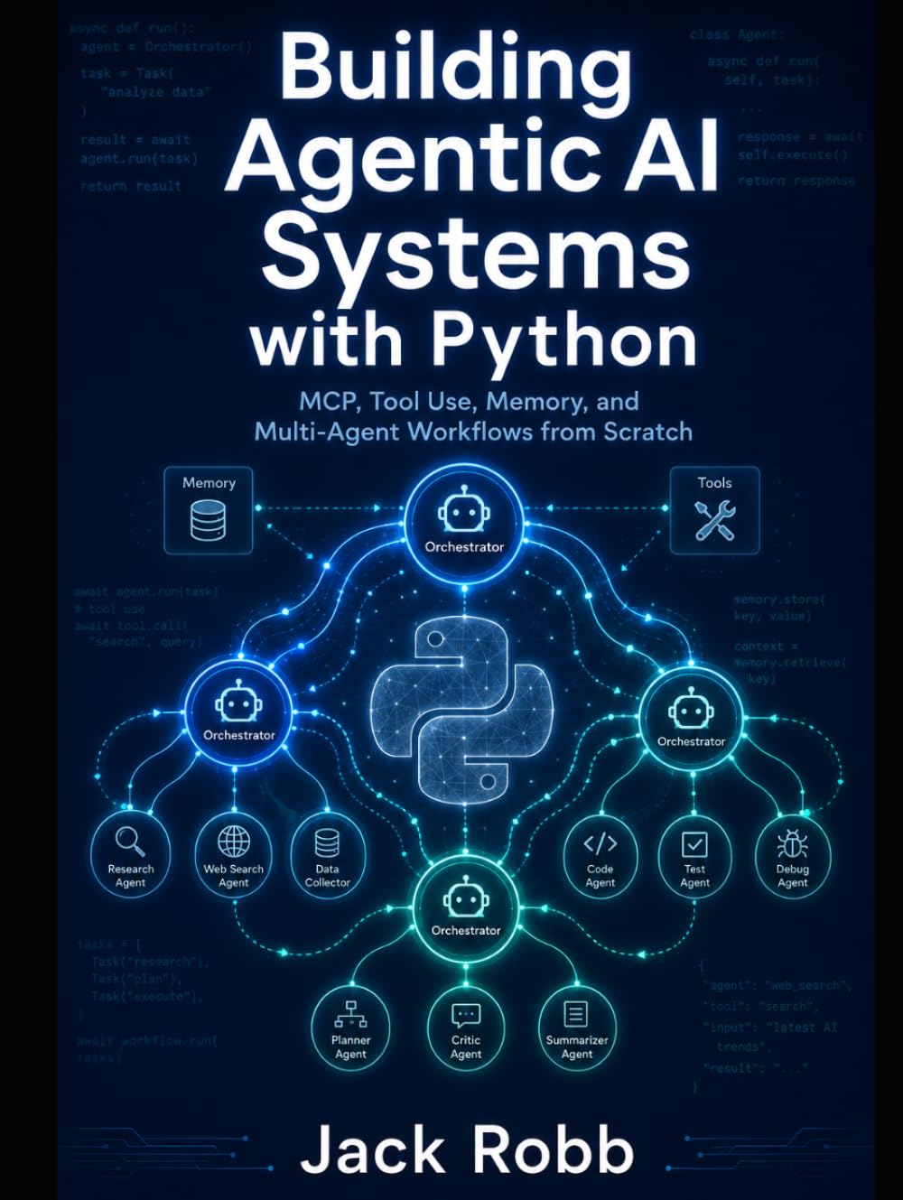 Building Agentic AI Systems with Python: MCP, Tool Use, Memory, and Multi-Agent Workflows from Scratch