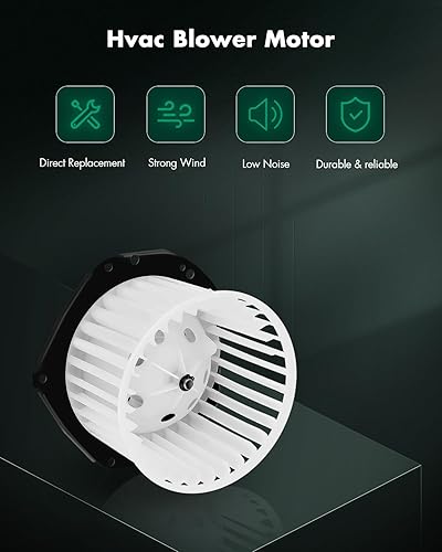 Miniatura 2 de SCITOO Motor soplador de calentador de CA HVAC con ventilador para Chevrolet HVAC Motor de repuesto para 1992-1996 para Chevrolet C15001995-1996