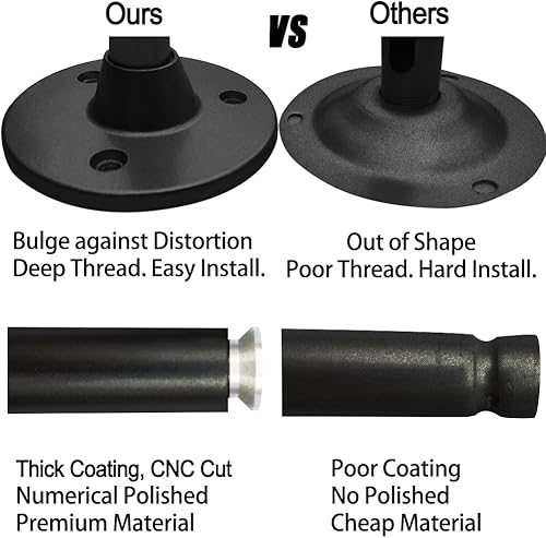 Miniatura 5 de 2-Be-Best Soporte de techo para mini proyector, ajustable de 360, longitud de montaje en pared, 7 pulgadas7.1 in, compatible con proyectores TMY