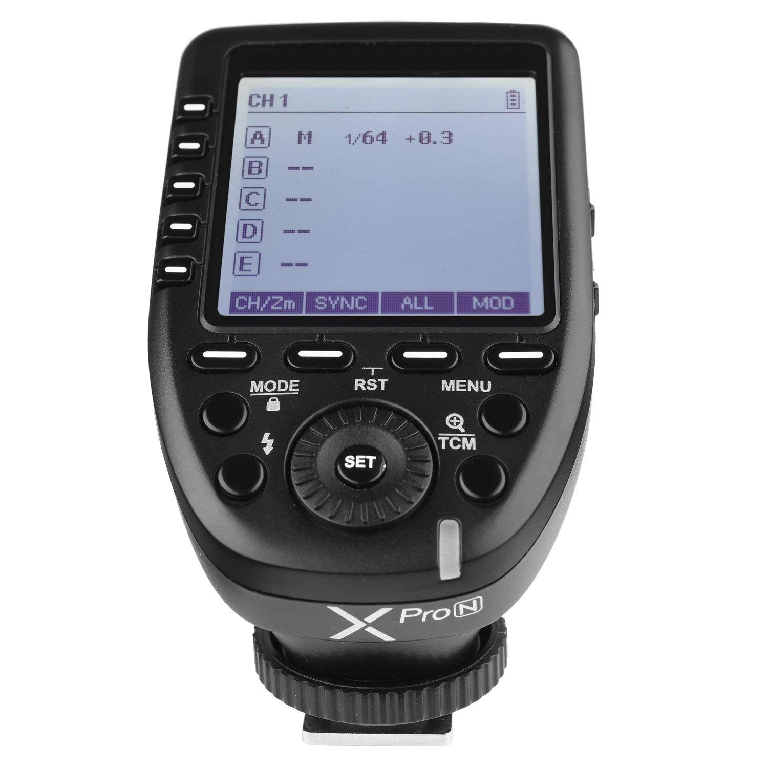 Godox XPro-N Wireless Flash Trigger i-TTL 2,4G Trasmettitore 1/8000s HSS Ad Alta Velocità per Fotocamere D4 D5 D60 D70S D7C0 D750 D800 D5000 D5100 D5300 D7000 D7100