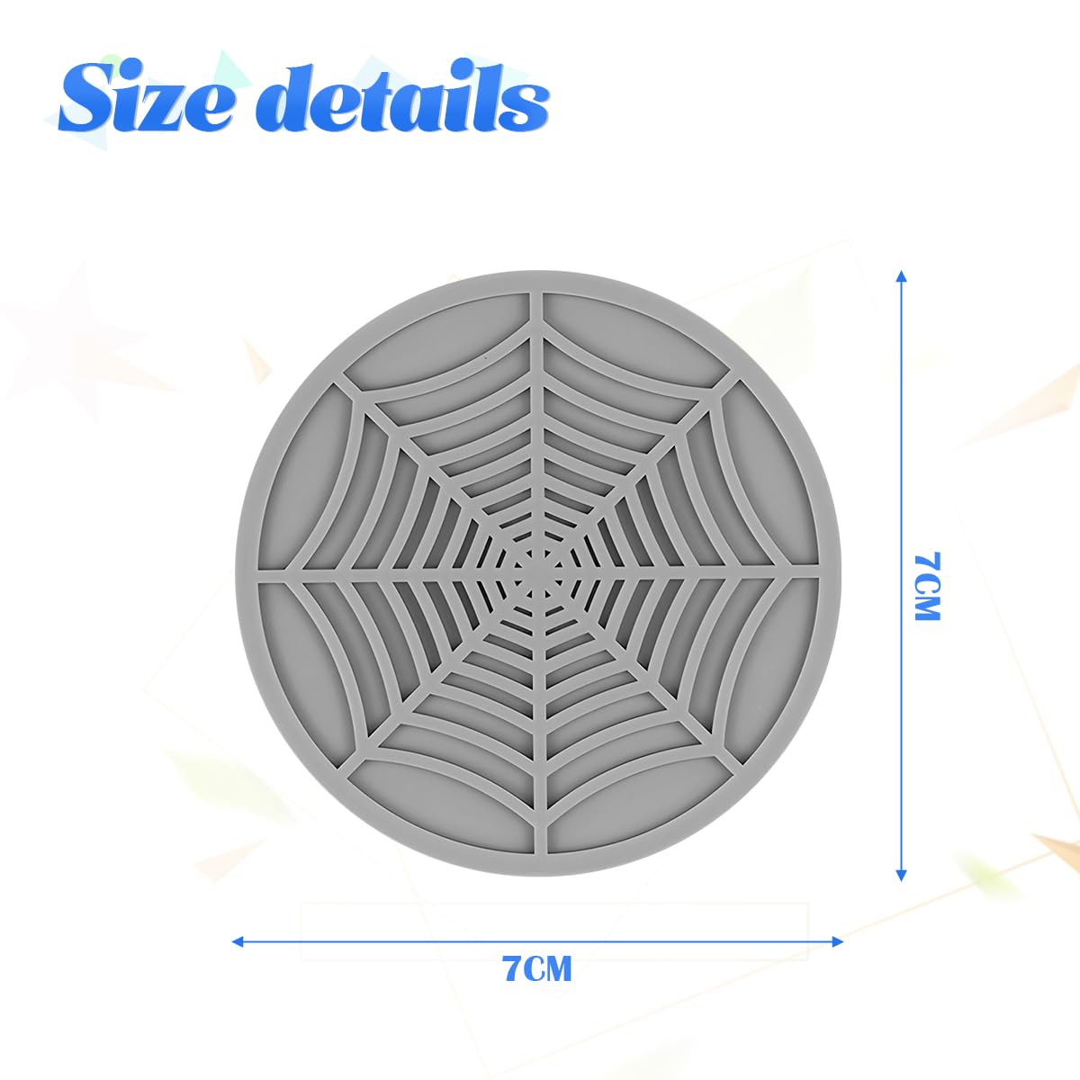 Tappetini Portabicchieri Auto JNNJ - 2 Pezzi In Silicione, Antiscivolo, Nero - Foto 12