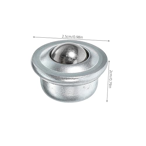 Miniatura 2 de 10pcs rodamientos de rodillos rodamientos de bolas de la rueda de transferencia para muebles equipo y maquinaria alta capacidad de carga resistencia