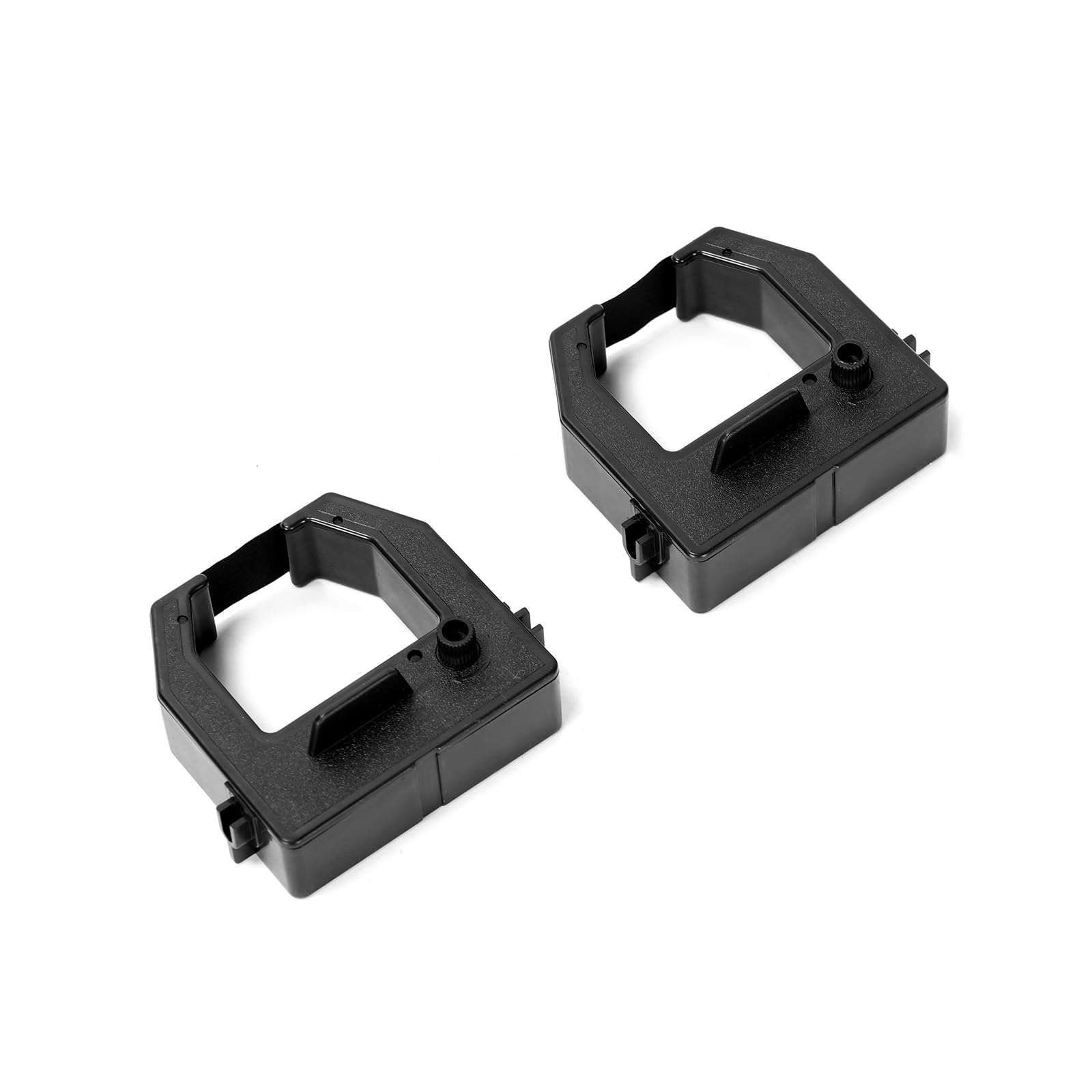 2Pcs Nero Cartucce Nastro OE CE-319252 (52x50mm) Compatibile Con Amano MRX-35/ BX-1500/ BX-1600 Compatibile Con Deli 3941/3942/ AS1000
