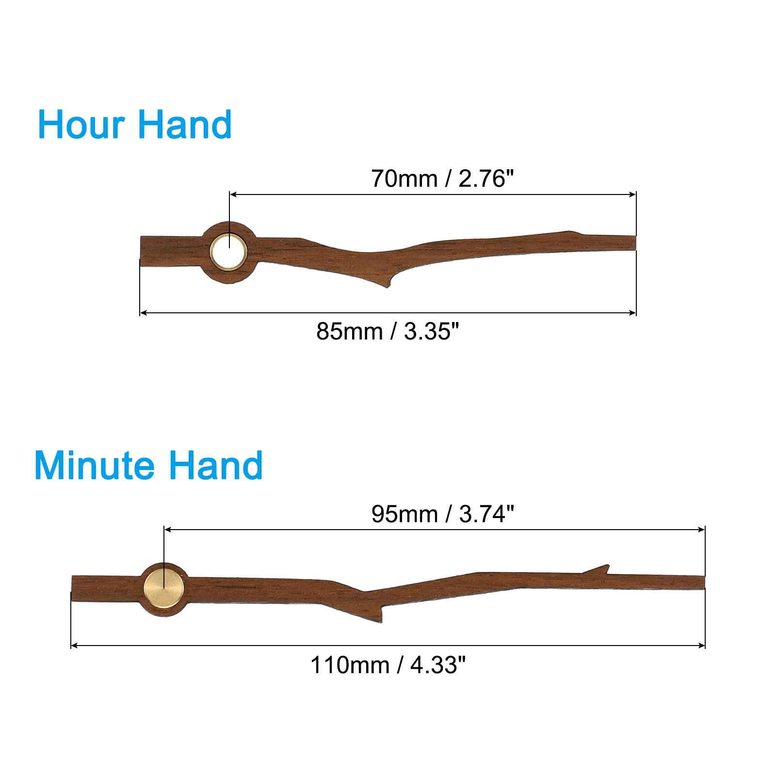 PATIKIL Replacement Clock Hands Kit - Image 2