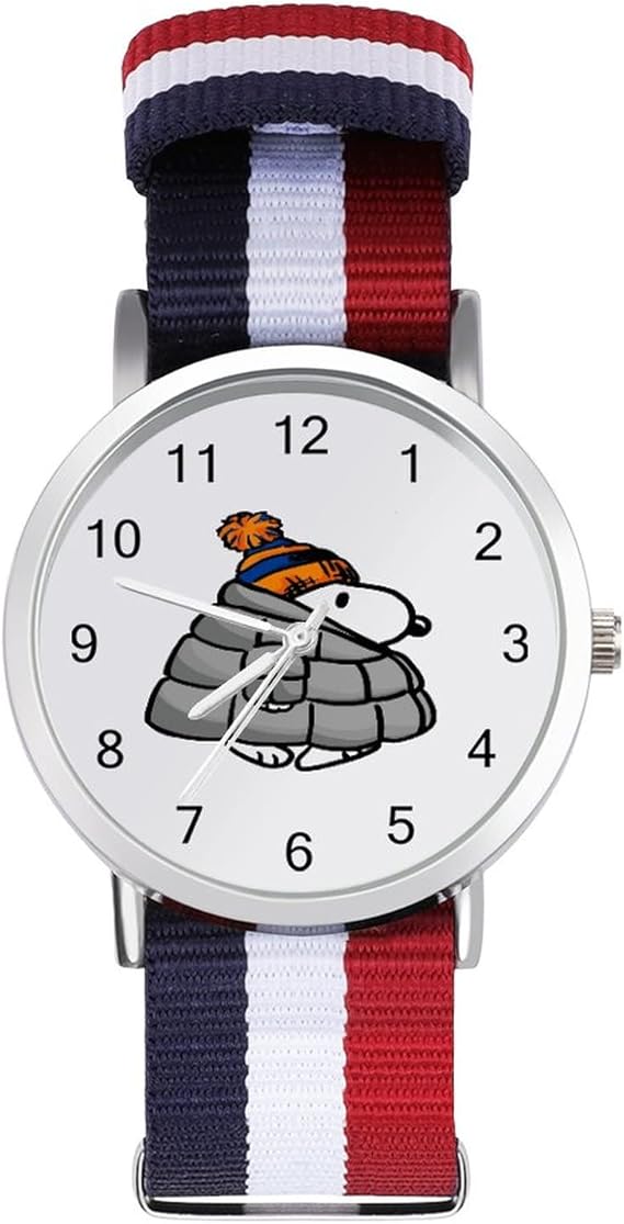 Amazon レジャーウォッチ スヌーピー 腕時計 ビジネスウォッチ メンズ腕時計 レディース ウォッチ アナログ クォーツ時計 ニットストラップ おしゃれ 薄型 バレンタイン プレゼント用 レディース兼用 レディース腕時計 腕時計 通販