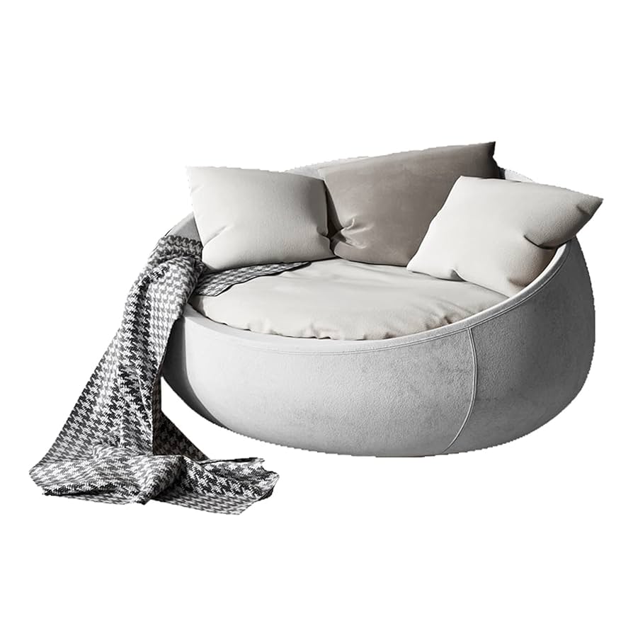 クッションソファ レイジーソファチェアホワイト 70x93x95cm Amazon｜ビーンバッグチェア、レイジーソファチェア人間工学に