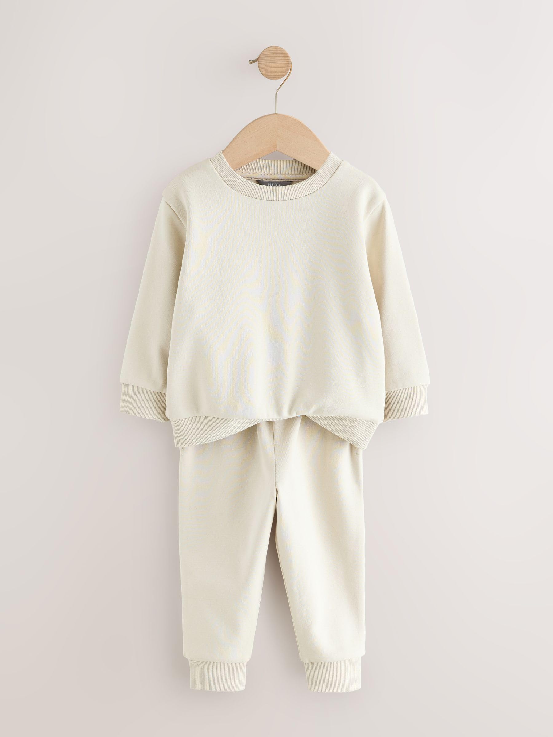 NEXT Niños Conjunto de sudadera y pantalones de chándal lisos