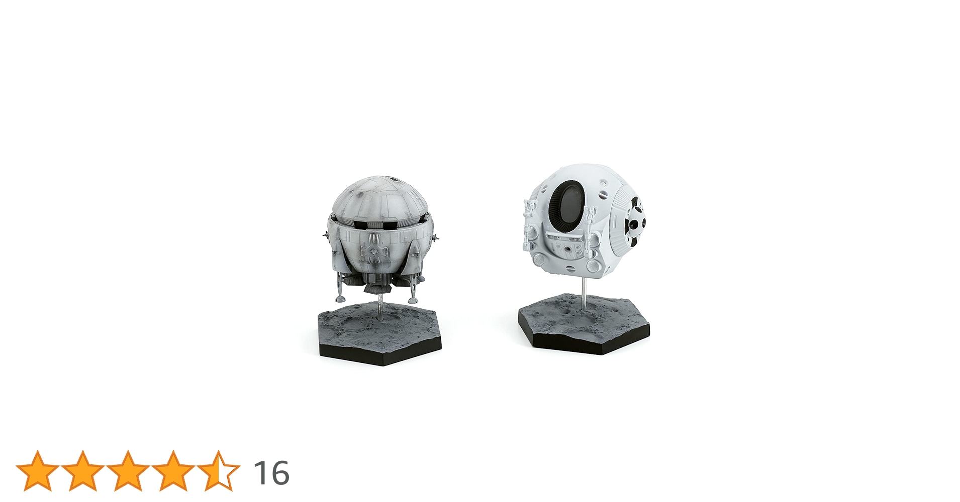 2001年宇宙の旅　アリエス号 & スペースポット　宇宙船　完成品　ベルファイン Amazon | 2001年宇宙の旅 アリエス号 & スペースポッド 各全高約