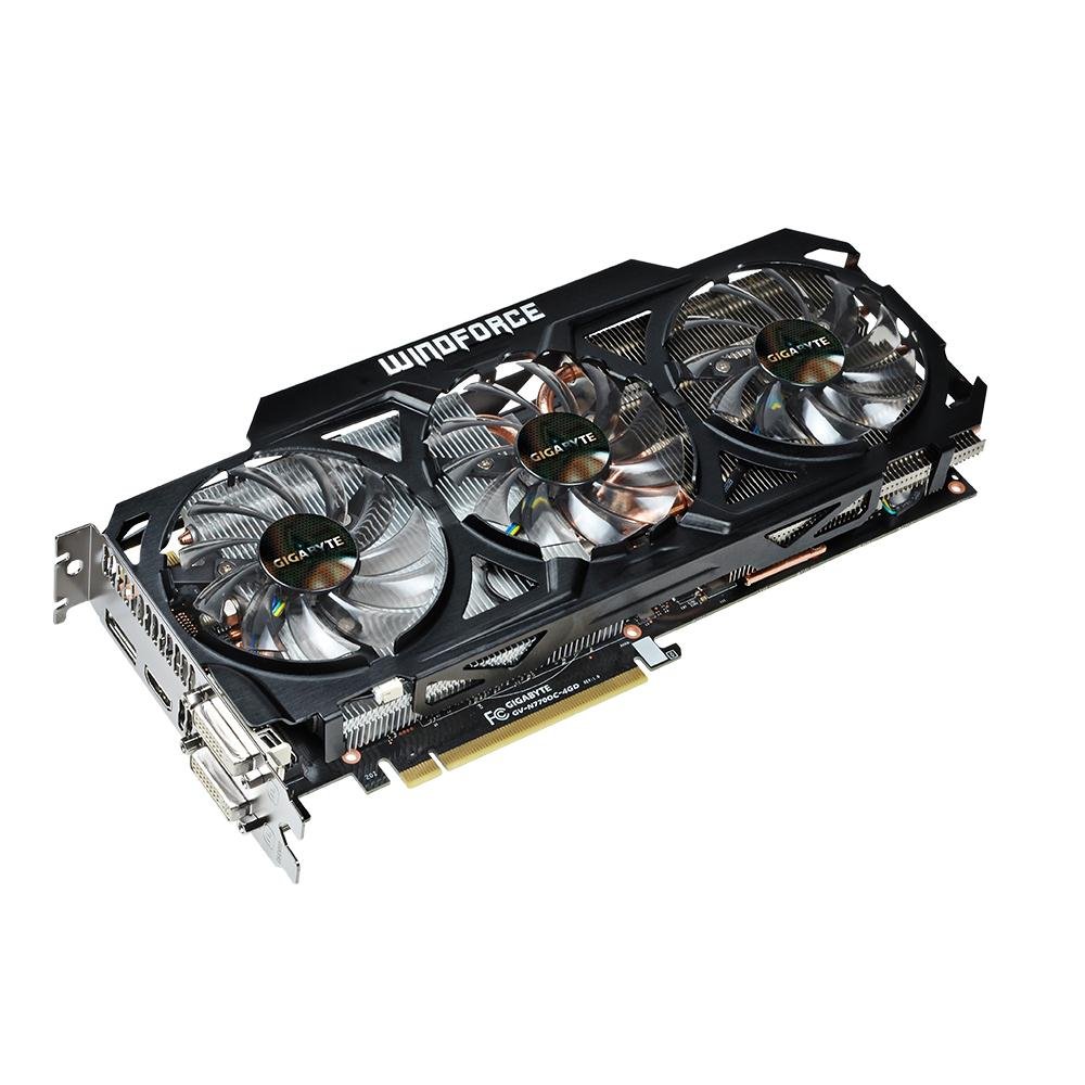 Amazon | Gigabyte Nvidia GTX 770 OC 4GB DDR5 WF3 PCI-E Graphics