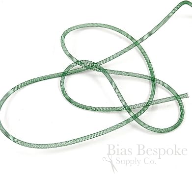 25 Yards of 4mm Tubular Horsehair Trim, Dark Green