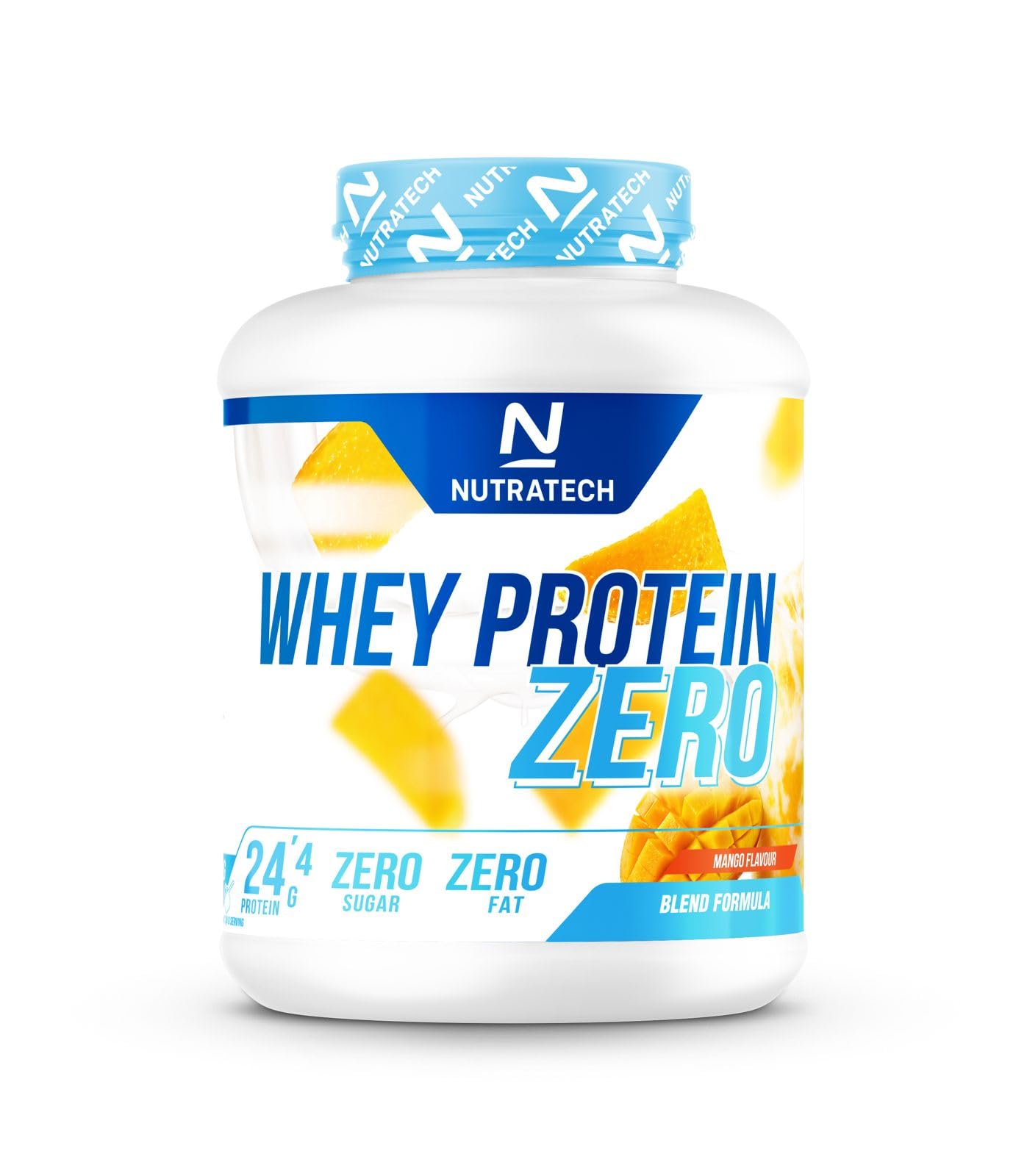 Whey Protein Zero 2kg - 80% Proteína Sabor Mango